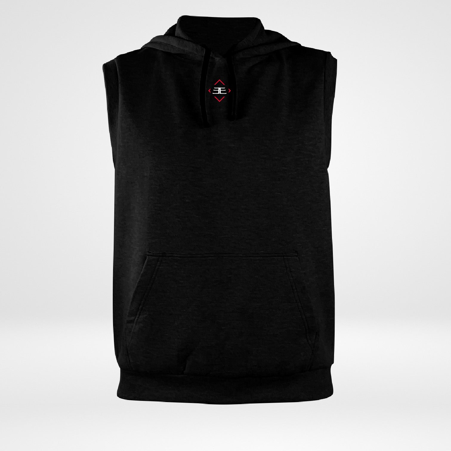Unisex Seamless Detachable Hoodie Down Jacket- Black