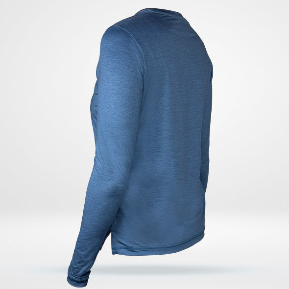 Women's DezTek Lite Collegiate Performance Shirt - Heathered Blue