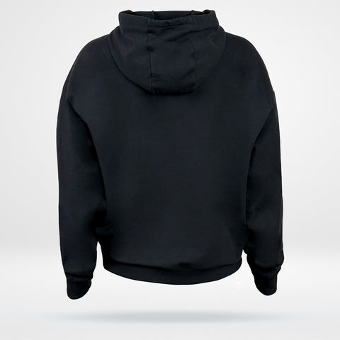 Women's Oversized Hoodie - Black Fleece