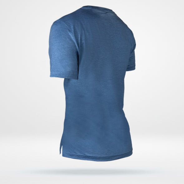 Women's DezTek Lite Collegiate Performance Shirt - Heathered Blue
