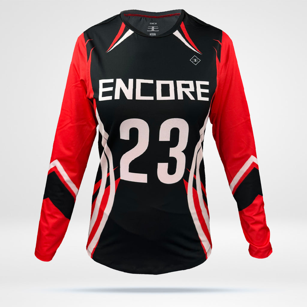 Women's Volleyball Dig Long Sleeve Jersey - DezTek Heavy