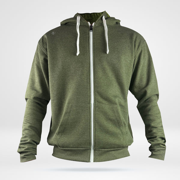 Men's Zip Up Hoodie Fleece