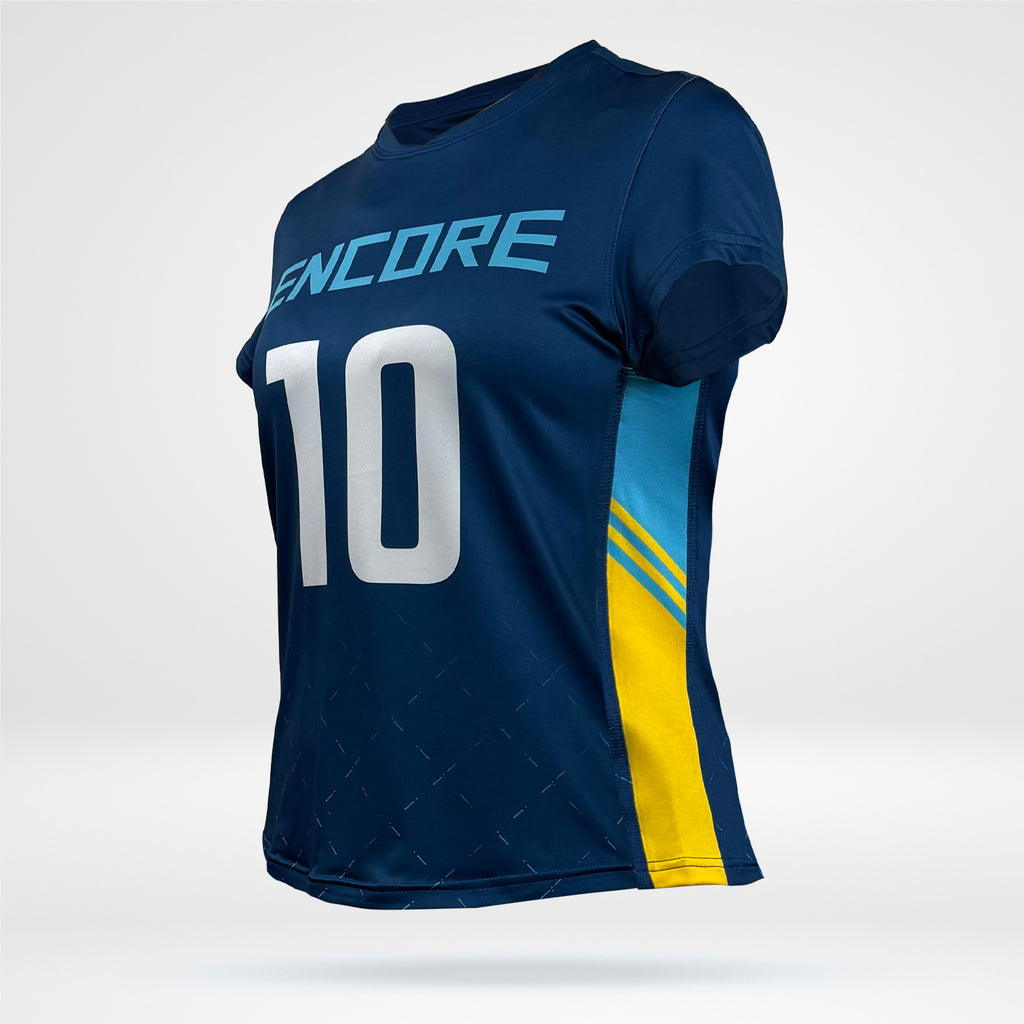 Women's Dig Volleyball Short Sleeve Jersey - DezTek Medium
