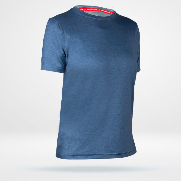 Women's DezTek Lite Collegiate Performance Shirt - Heathered Blue