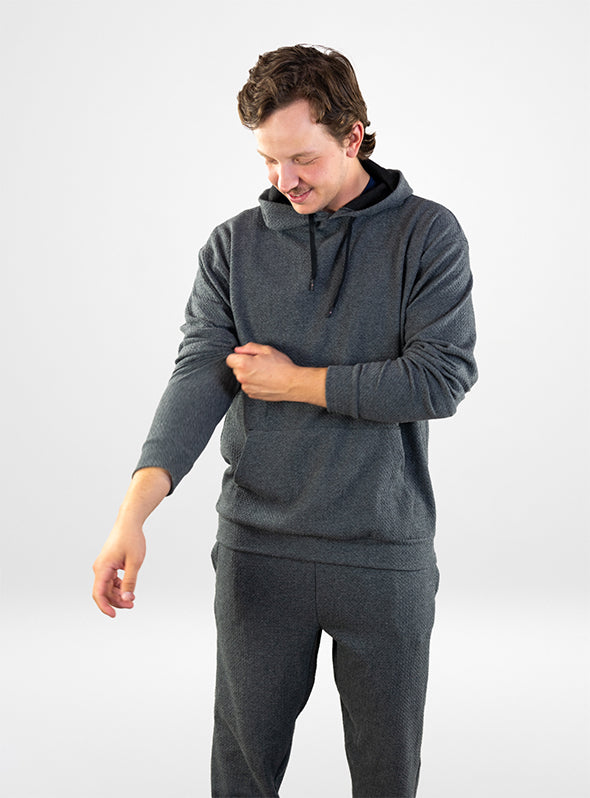 Men's Classic Hoodie in Waffle Jack