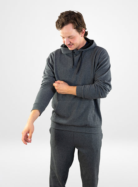 Men's Classic Hoodie in Waffle Jack