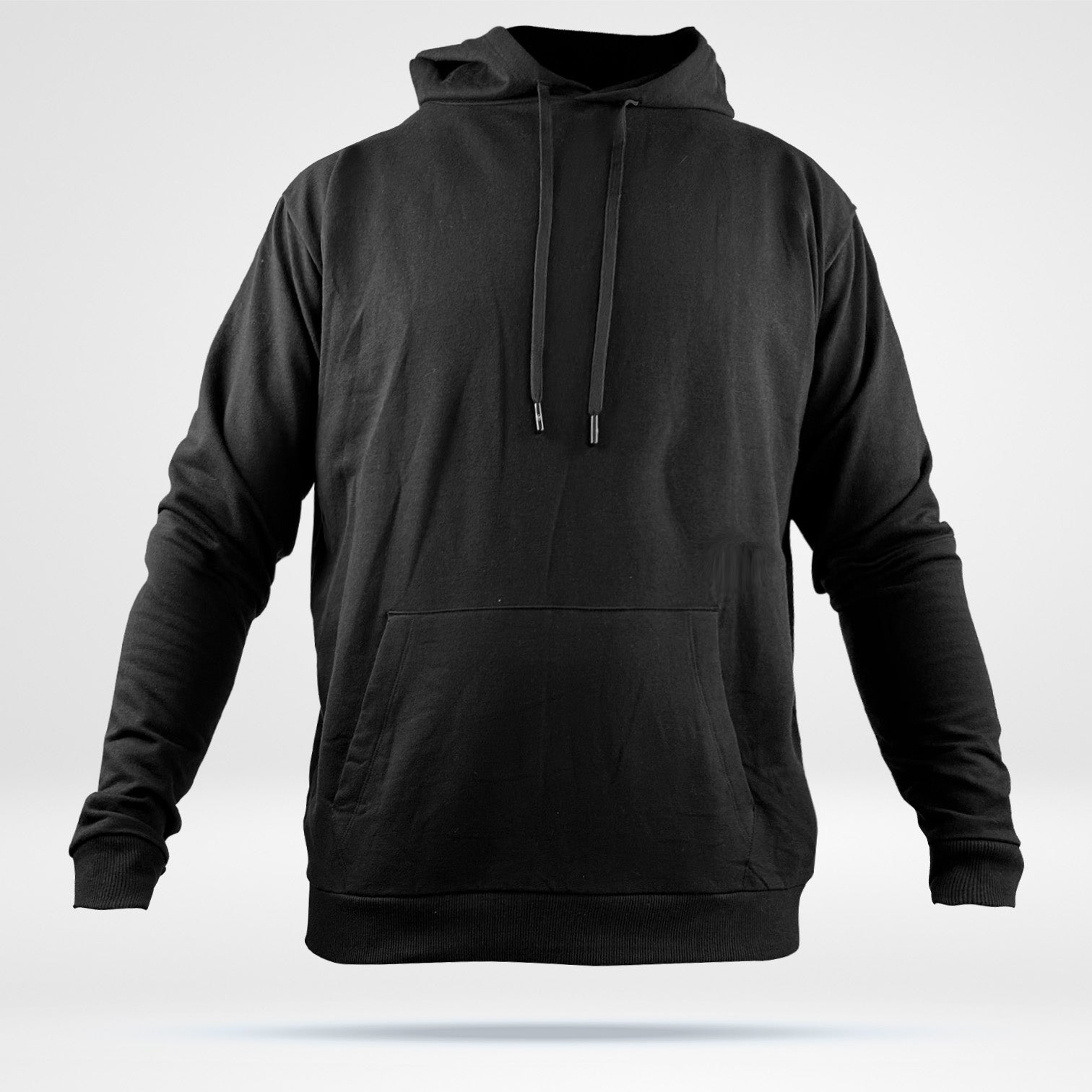 Unisex French Terry Hoodie - Black