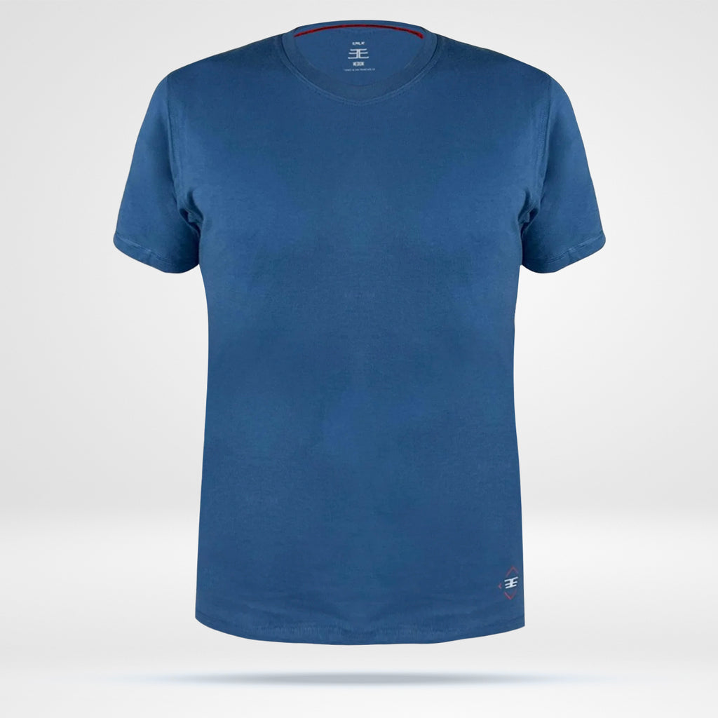 Men's Cotton Tee - Shark Blue