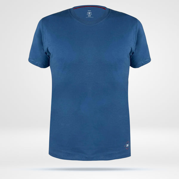Men's Cotton Tee - Shark Blue
