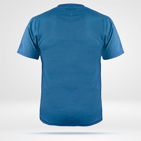 Men's Cotton Tee - Shark Blue