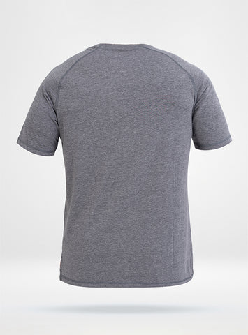 Men's Pro Performance Tee in Grey Vortex