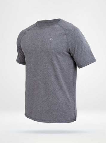 Men's Pro Performance Tee in Grey Vortex