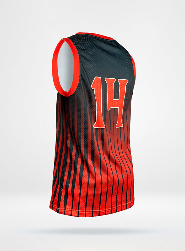 Men's Pivot Basketball Jersey in DezTek Medium