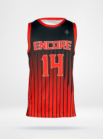 Men's Pivot Basketball Jersey in DezTek Medium