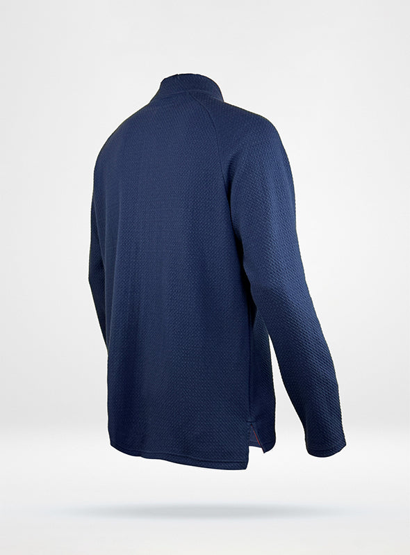 Men's Waffle Jack Full Zip Jacket - Navy