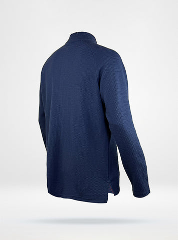 Men's Waffle Jack Full Zip Jacket - Navy