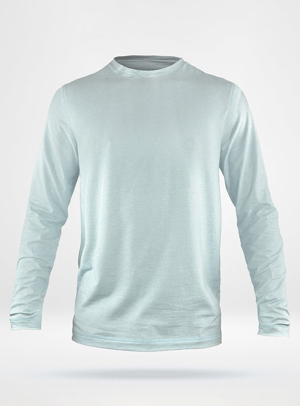 Men's Vortex Long Sleeve Apex Slim Fit - Light Blue