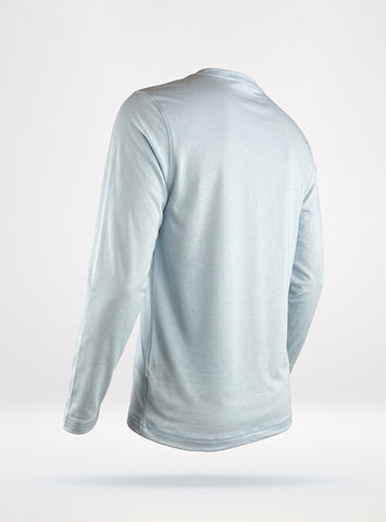 Men's Vortex Long Sleeve Apex Slim Fit - Light Blue