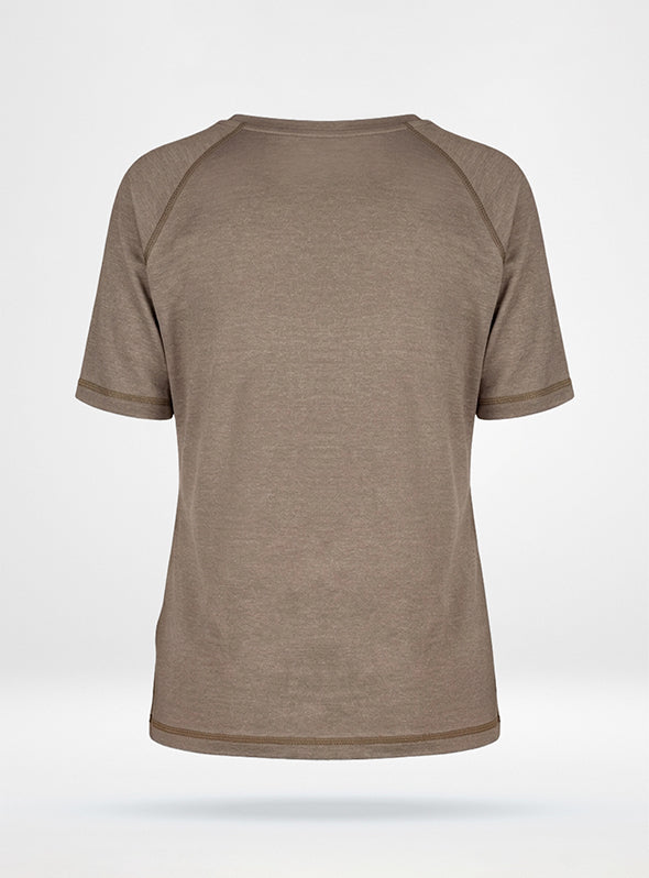 Women's Pro Performance Shirt - Heathered Mushroom