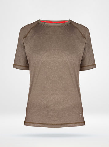 Women's Pro Performance Shirt - Heathered Mushroom