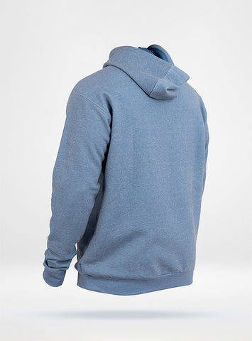 Men's Fleece Classic Hoodie - Light Blue