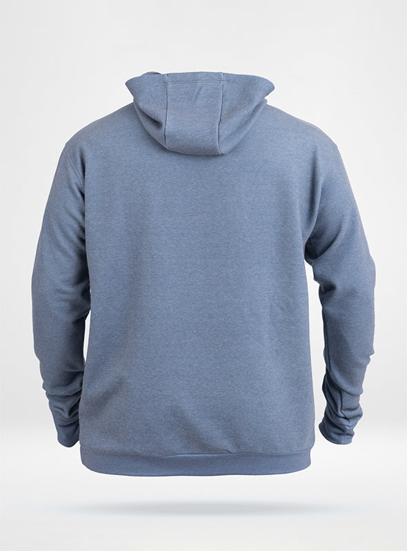 Men's Fleece Classic Hoodie - Light Blue