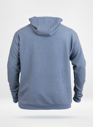 Men's Fleece Classic Hoodie - Light Blue