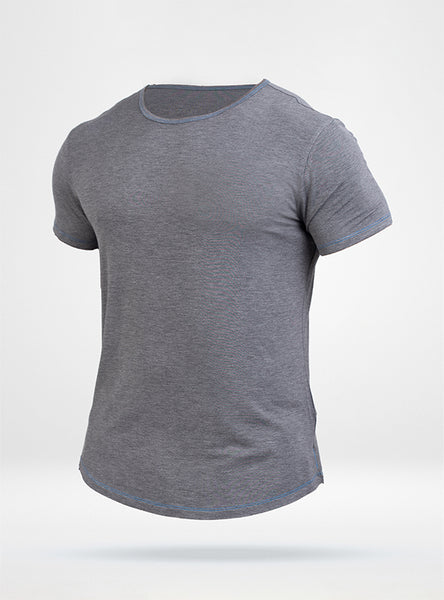 Men's Bamboo Axis Tee - Charcoal