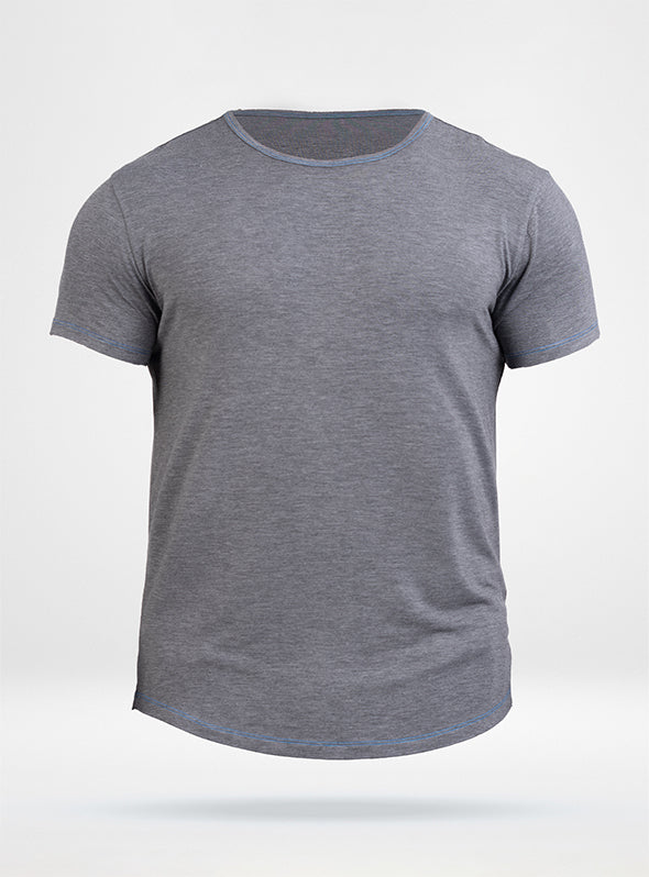 Men's Bamboo Axis Tee - Charcoal