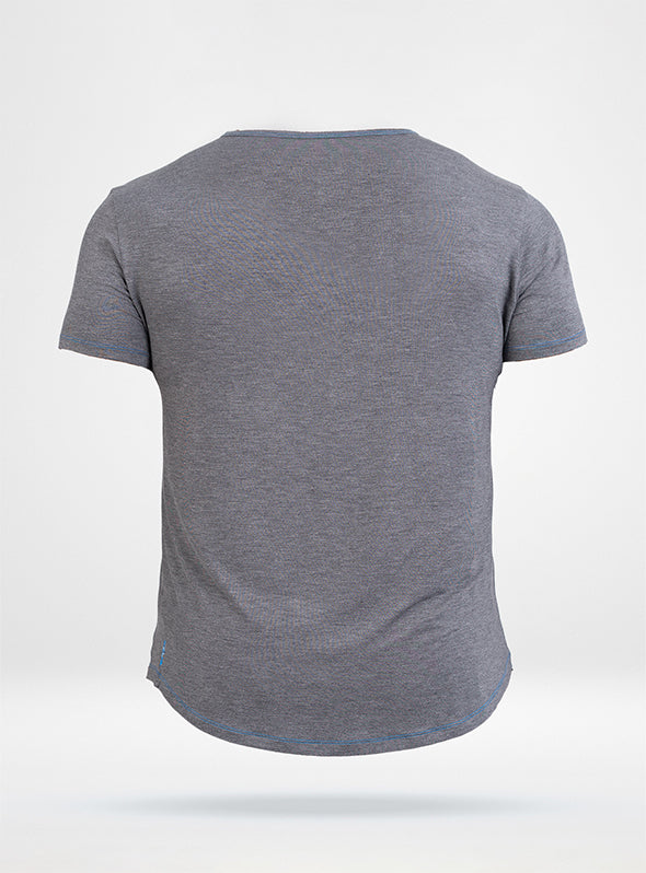 Men's Bamboo Axis Tee - Charcoal