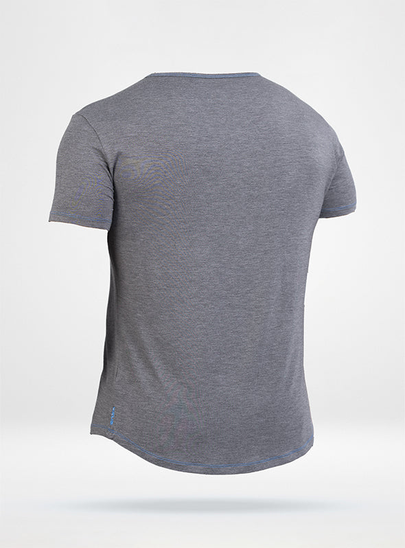 Men's Bamboo Axis Tee - Charcoal