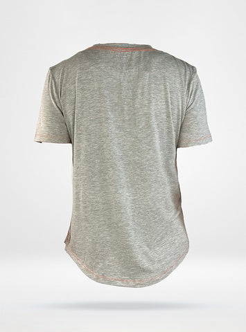 Women's Axis Tee in Bamboo - Grey