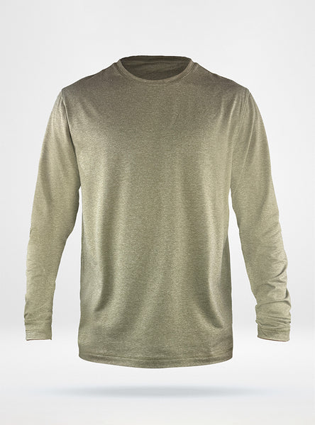 Men's Vortex Long Sleeve Apex Shirt - Light Green
