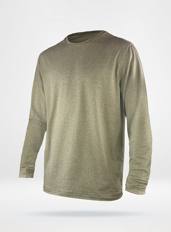Men's Vortex Long Sleeve Apex Shirt - Light Green