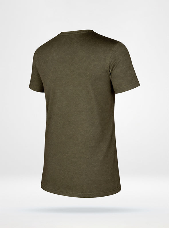 Women's Collegiate Performance Shirt - Heathered Olive