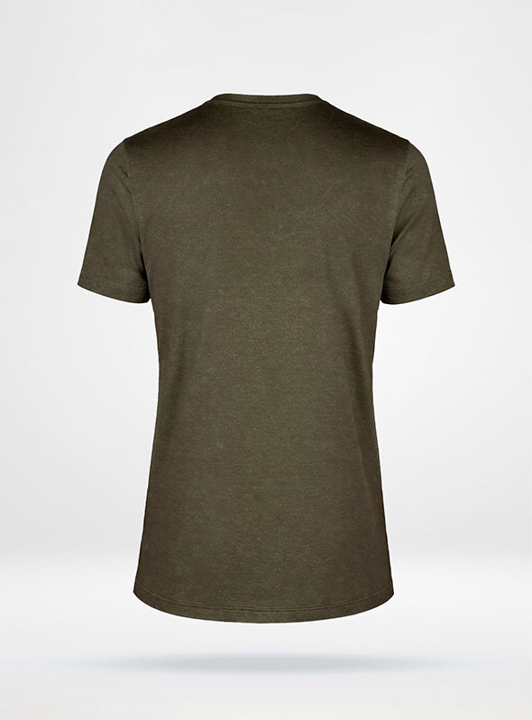 Women's Collegiate Performance Shirt - Heathered Olive