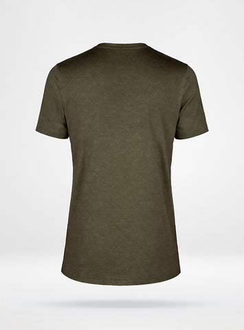 Women's Collegiate Performance Shirt - Heathered Olive