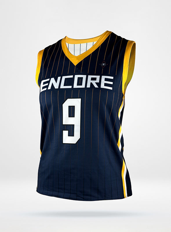 Women's City Basketball Reversible Jersey in DezTek Lite