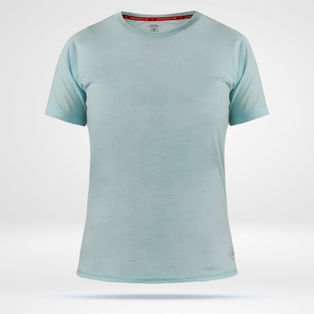 Women's Cotton Tee - Pale Turquoise