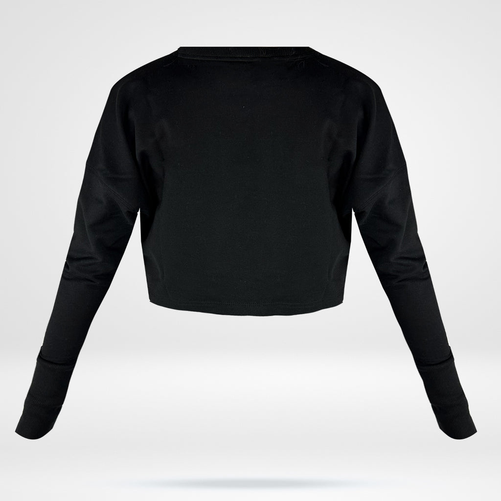 Women's Cropped Sweatshirt - Fleece