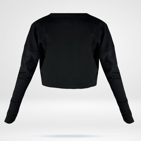 Women's Cropped Sweatshirt - Fleece
