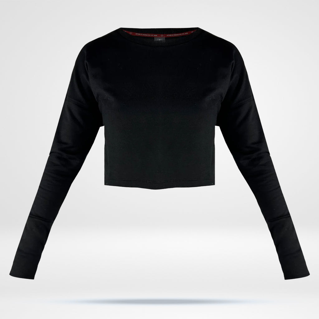 Women's Cropped Sweatshirt - Fleece