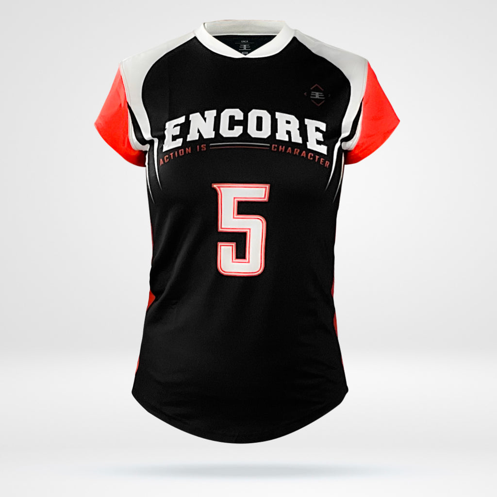 Women's Dig Volleyball Short Sleeve Jersey - DezTek Heavy