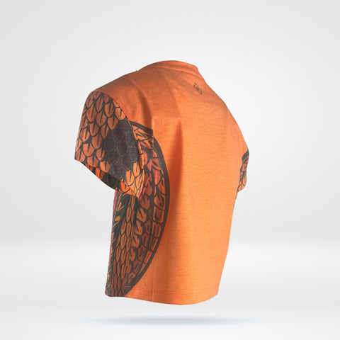Women’s Cropped Tee - Cobra - Cotton Blend