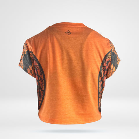 Women’s Cropped Tee - Cobra - Cotton Blend