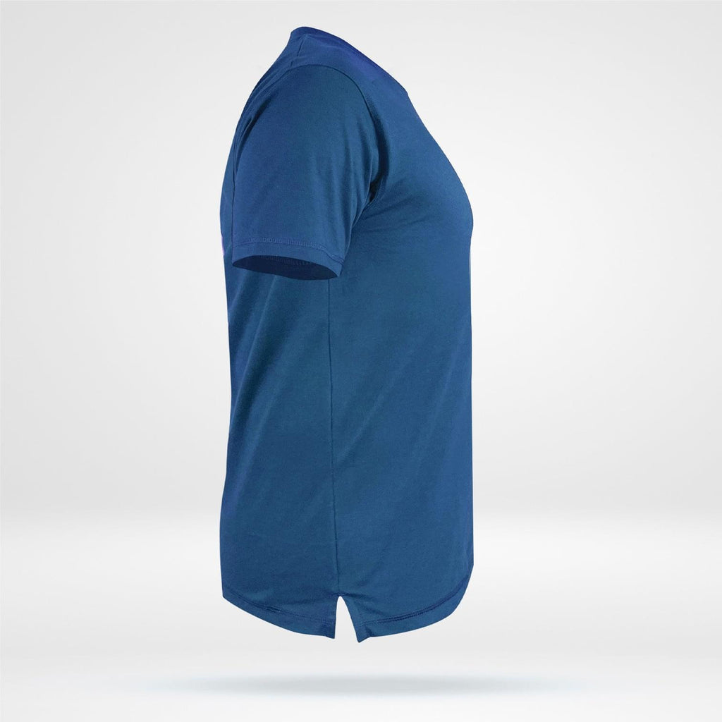Men's Cotton Tee - Shark Blue