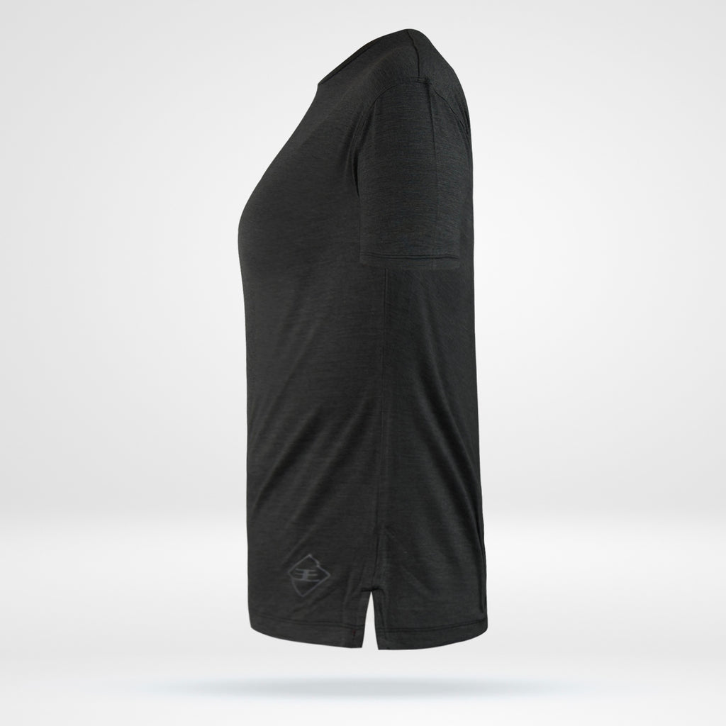 Women's Bamboo Tee - Charcoal