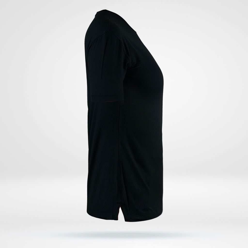Women's Cotton Tee - Black